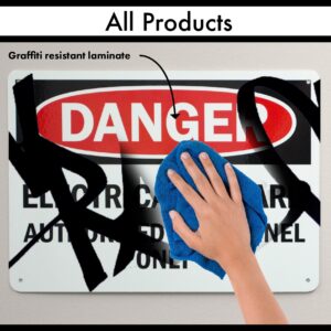 SmartSign "Danger - Pesticide Storage Area, Unauthorized Persons Keep Out" Sign | 10" x 14" Plastic