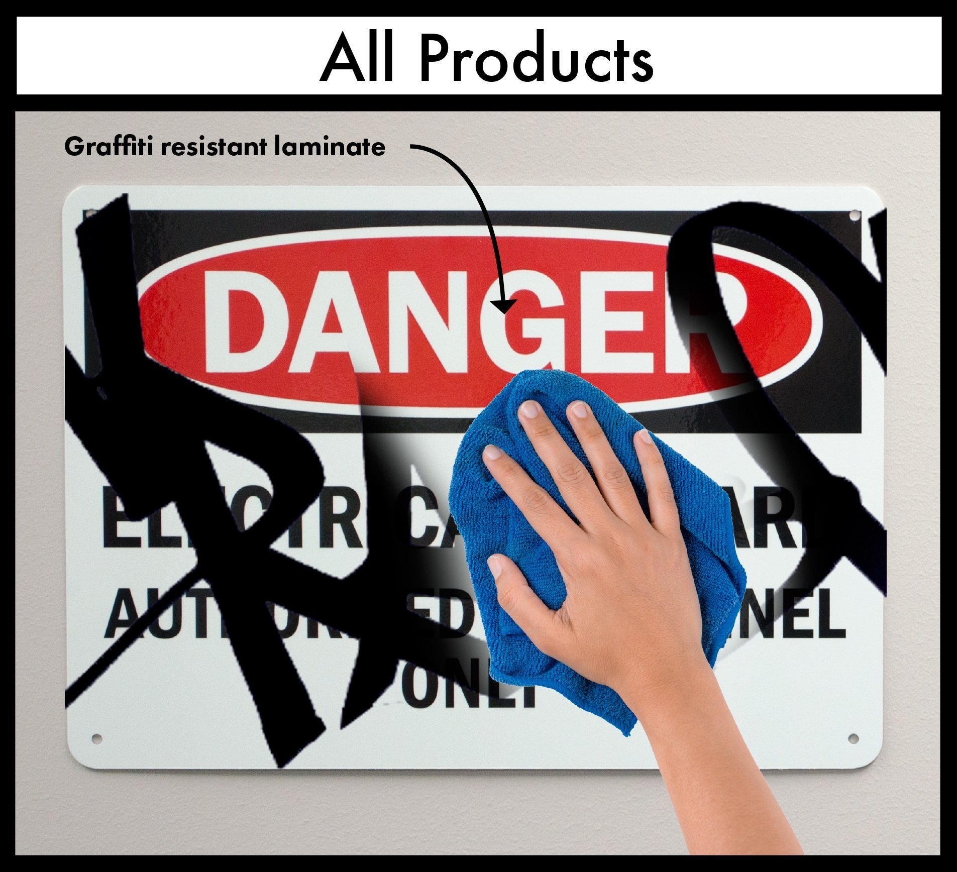 SmartSign "Danger - Pesticide Storage Area, Unauthorized Persons Keep Out" Sign | 10" x 14" Plastic