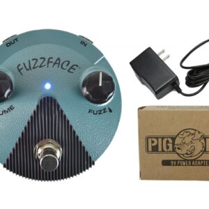 Dunlop Electronics FFM3 Jimi Hendrix Fuzz Face Mini Power Bundle w/ 1 free Items: Item: Pig Hog 9v Power Adapter