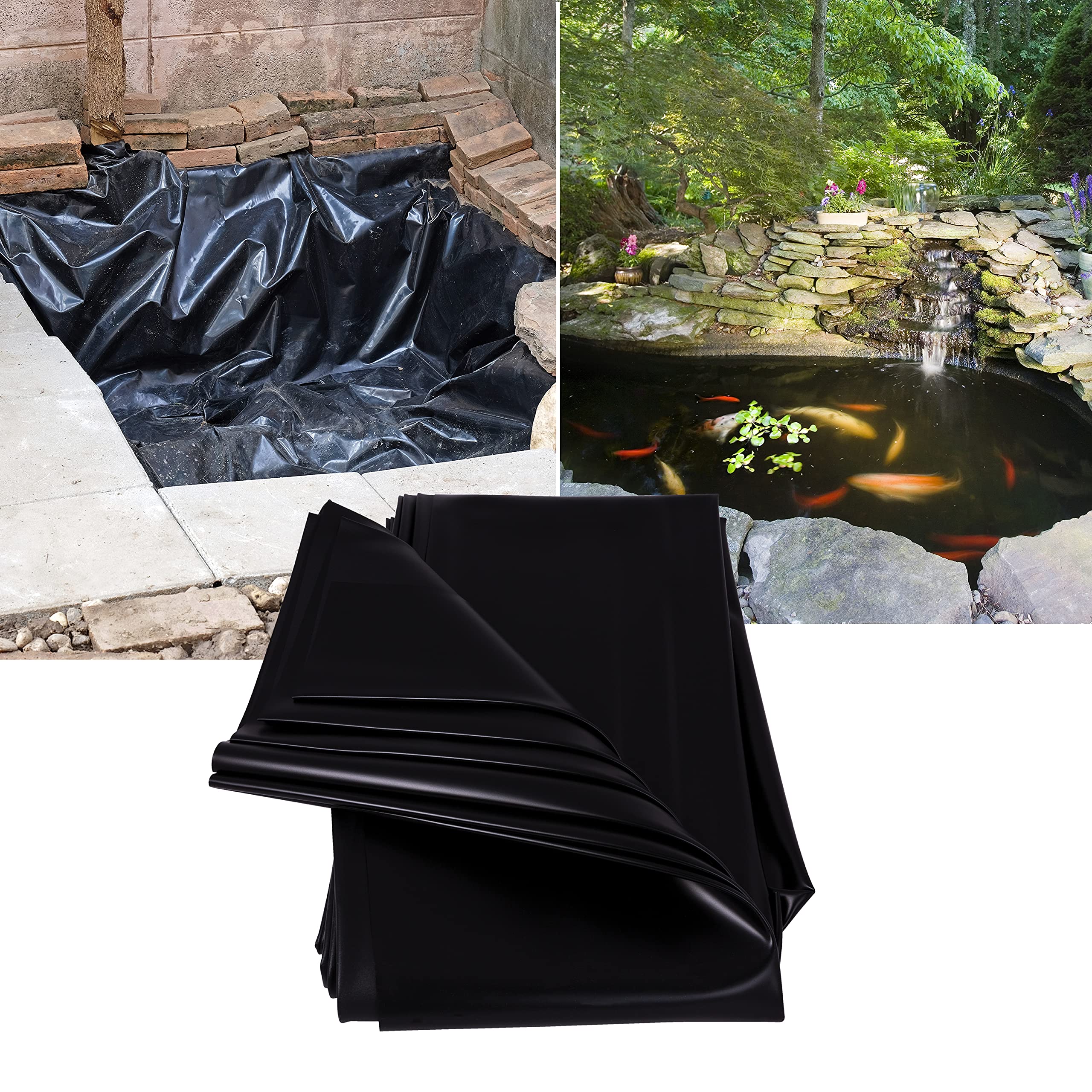 TetraPond Pond PVC Liner, For Ponds Up to 250 Gallons, 7' x 10'