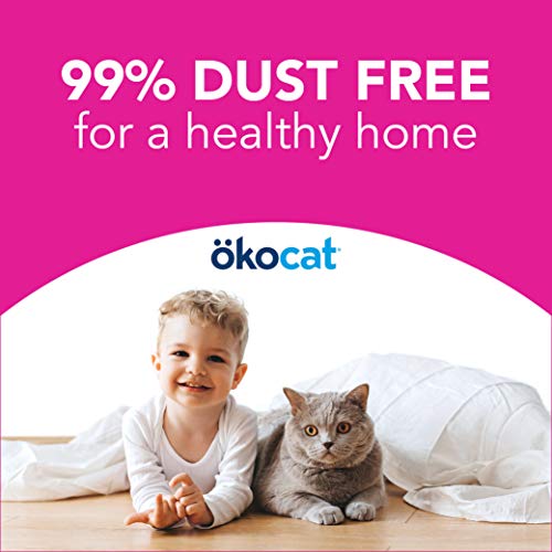 ökocat Super-Soft Natural Wood Clumping Cat Litter with Odor Control, Large,16.7 lbs