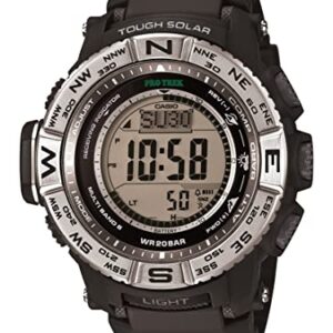 Casio Men's Pro Trek PRW-3500-1CR Solar Powered Atomic Resin Digital Watch