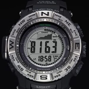 Casio Men's Pro Trek PRW-3500-1CR Solar Powered Atomic Resin Digital Watch