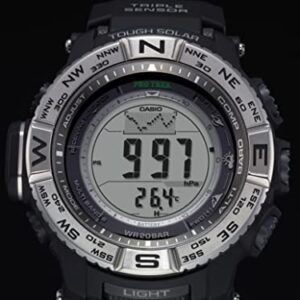 Casio Men's Pro Trek PRW-3500-1CR Solar Powered Atomic Resin Digital Watch