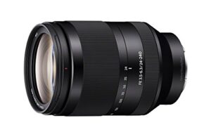 sony sel24240 fe 24-240mm f/3.5-6.3 oss zoom lens for mirrorless cameras