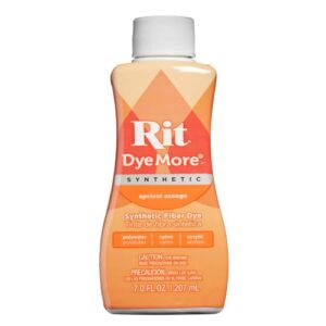 rit dyemore liquid dye, apricot orange 7 fl oz (pack of 1)