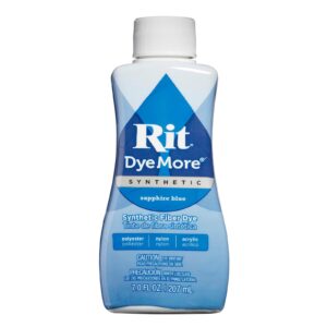 Rit DyeMore Liquid Dye, Sapphire Blue 7-Ounce