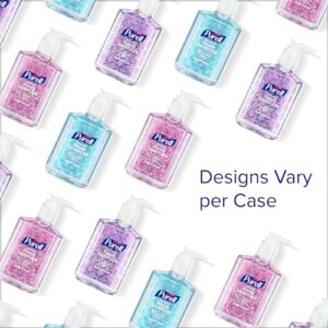 Purell Advanced Hand Sanitizer Refreshing Gel Design Series, Clean Scent, 8 Fl Oz Pump Bottle (Pack of 4), 9652-06-ECDECO