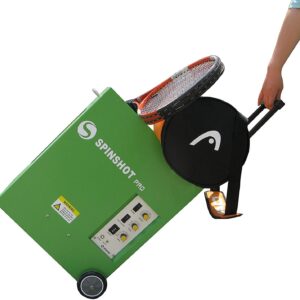 Spinshot Pro Tennis Ball Machine (The Best Model for Easy Use)