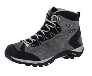 brütting unisex mount bona high rise hiking boots, grey grau, 5.5 wide us women