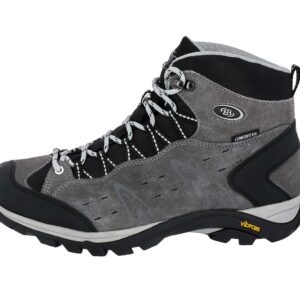 Brütting Unisex Mount Bona High Rise Hiking Boots, Grey Grau, 5.5 Wide US Women