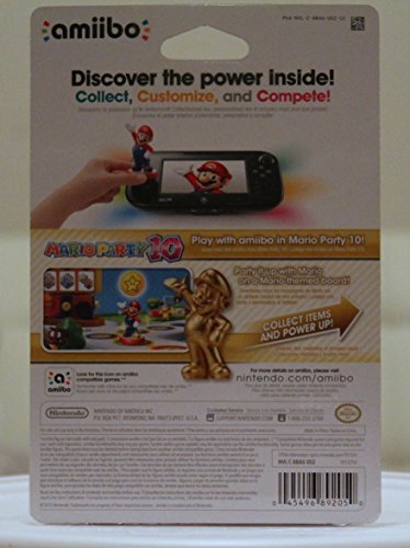 Mario - Gold Amiibo (Super Mario Bros Series)