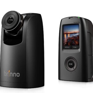 Brinno TLC200 Pro Time Lapse Camera with Waterproof Housing Case Bundle - 42 Day Battery Life - Captures Professional 720P HDR Timelapse Videos - Great for Long-Term Outdoor Projects