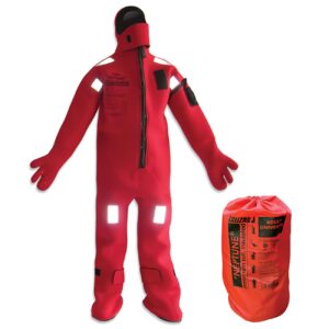 Lalizas Immersion Suit 'Neptune', SOLAS,Universal, Insulated - with neoprene gloves