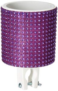 cruiser candy bling purple bicycle drink holder