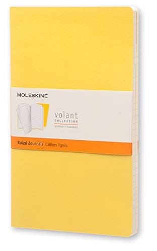 Moleskine Volant Journal Rule Large, Sunflower/Brass Yellow (8051272890495)