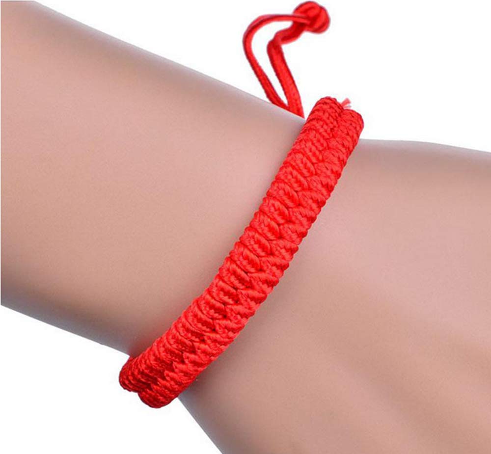 Zittop Chinese Feng Shui Lucky Strap Friendship Handmade Bracelet Red String Rope Men Women Fashion Jewelery.