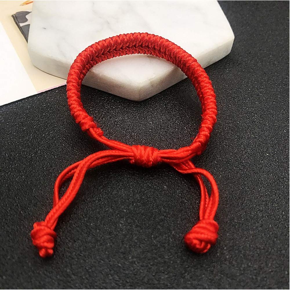 Zittop Chinese Feng Shui Lucky Strap Friendship Handmade Bracelet Red String Rope Men Women Fashion Jewelery.