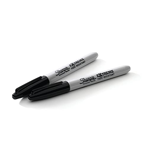 Sharpie Extreme Permanent Markers, 2-Pack, Black (1919845)