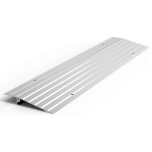 EZ-ACCESS Transitions Portable Self Supporting Aluminum Modular Entry Threshold Ramp Ideal for Doorways and Raised Landings, 1 Inch