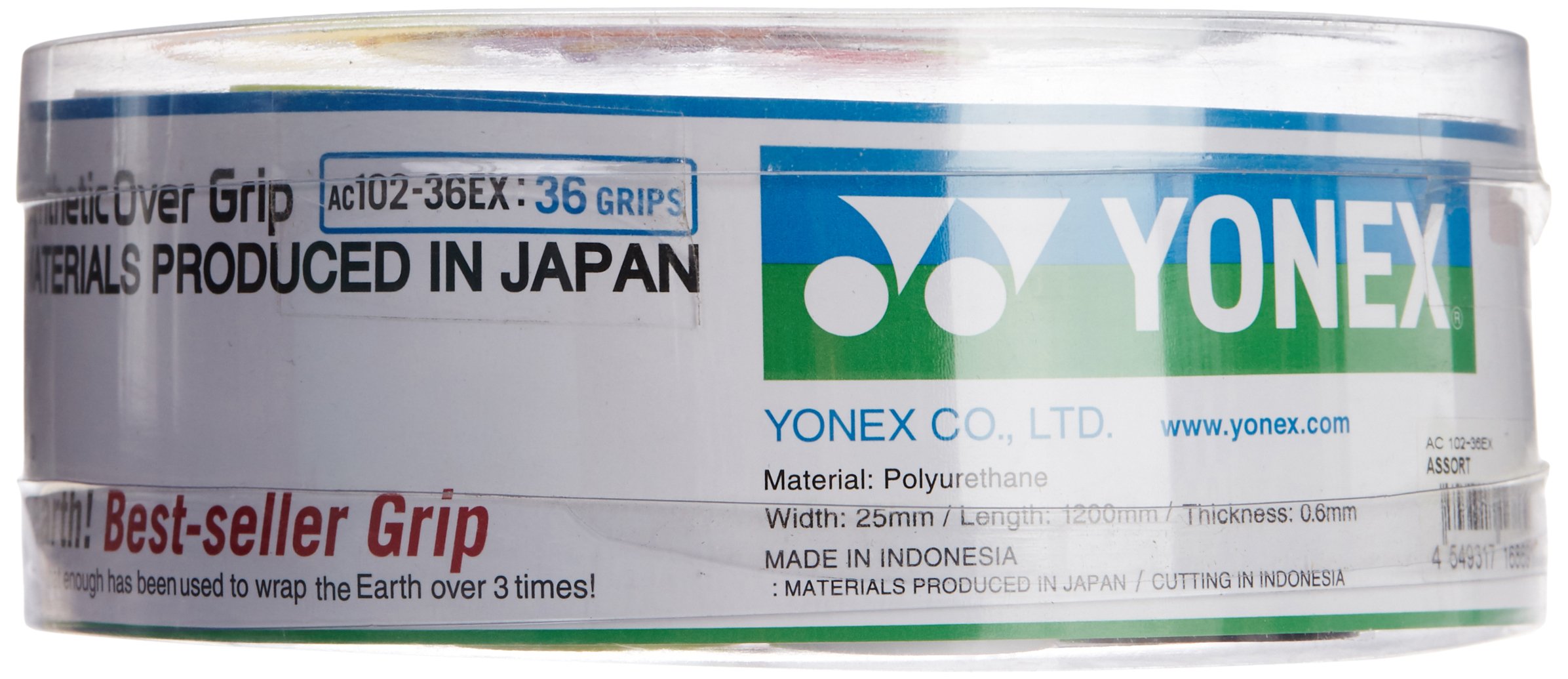 YONEX AC102EX Grip , Assorted by Yonex