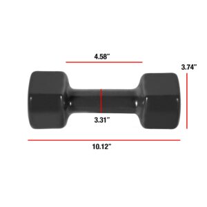 CAP Barbell Vinyl Coated Dumbbell, 12 lb Single