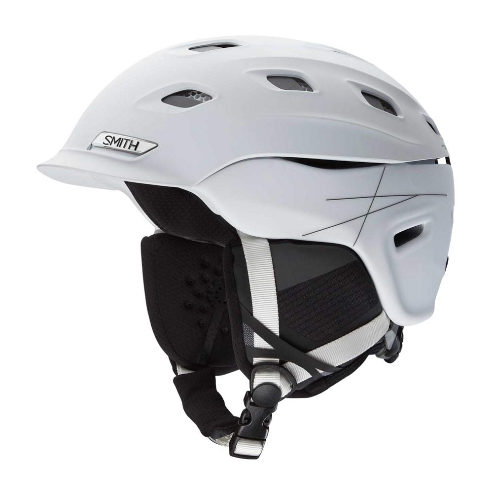 Smith Optics Unisex Adult Vantage Snow Sports Helmet - Matte White Large (59-63CM)