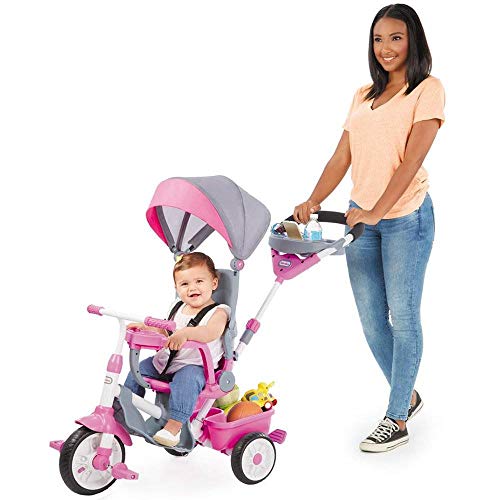 Little Tikes Perfect Fit 4-in-1 Trike, Pink, 9 months - 5 years