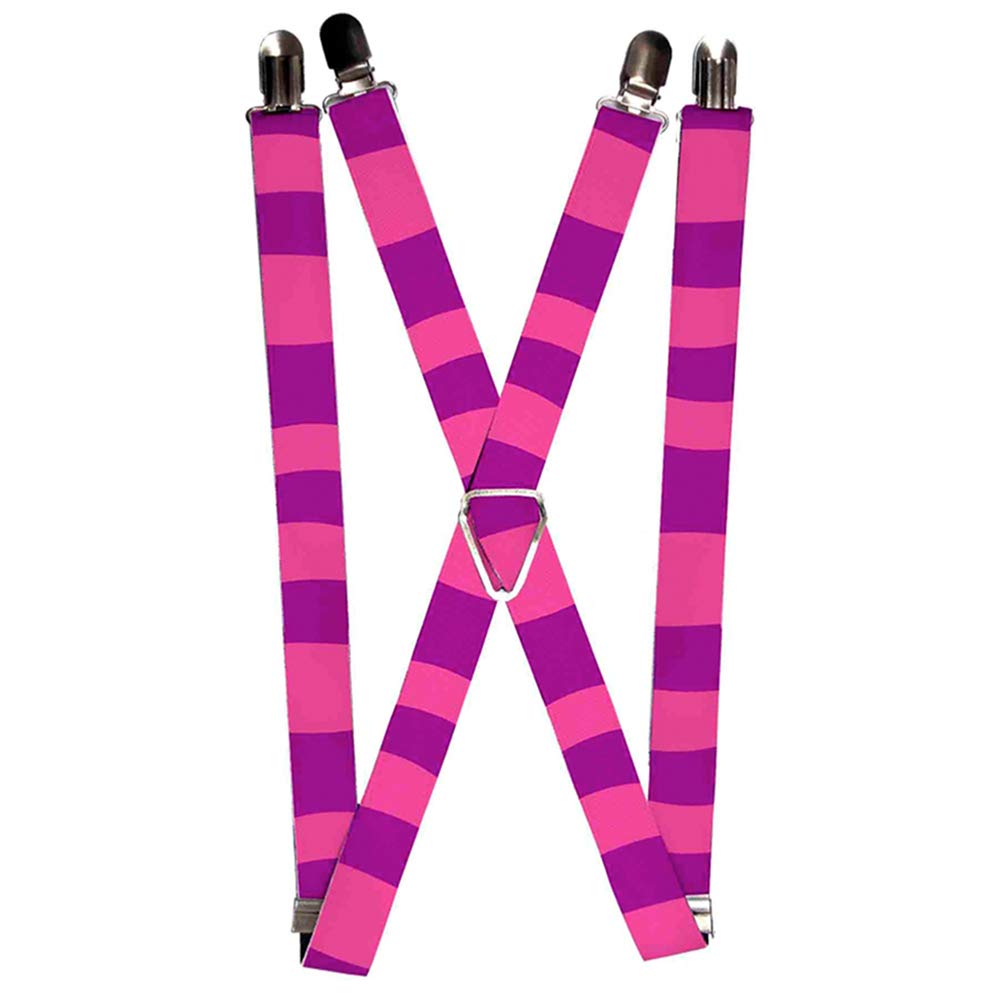 Buckle-Down mens Buckle-down - Alice in Wonderland Suspenders, Multicolor, 3.5 x 2.5 US