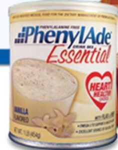 phenylade essential drink mix - 1lb - vanilla