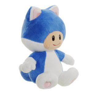 World of Nintendo 88795 Cat Toad Mario Bros U Plush