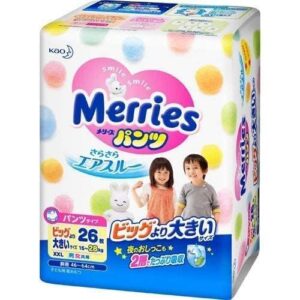 Kao Diapers Merries Sarasara Air Through Pants Extra-Big XLLsize (15~28kg) 26sheets, Parallel Import Product, Made in Japan