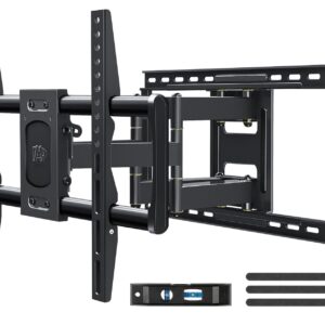 Mounting Dream UL Listed TV Wall Mount Bracket for Most 42-90 Inch TVs, Full Motion TV Mount with Articulating Arms, Max VESA 600x400mm and 132 lbs, Fits 16", 18", 24" Studs, MD2298