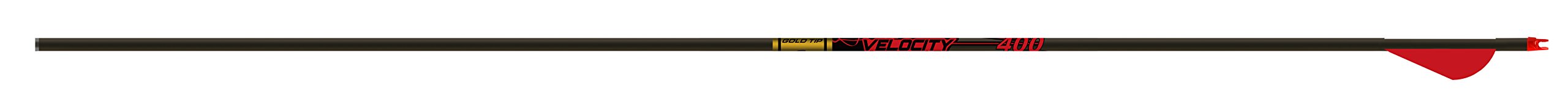 Gold Tip Velocity 300 Arrows with 2-Inch Raptor Vanes (1-Dozen)