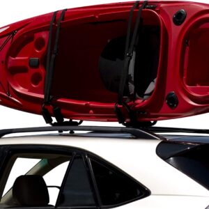 Attwood 11441-4 Kayak J-Style Roof Rack Carrier Kit, One Size