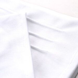 JISEN Men Police Formal Tuxedo Honor Guard Parade White Nylon Cotton Gloves 26cm