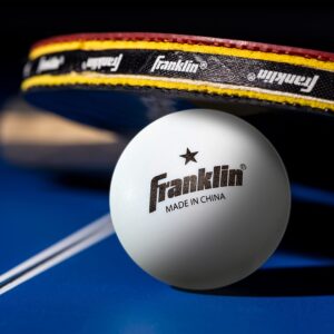 Franklin Sports Table Tennis Balls - White Table Tennis Balls - 38mm Official Weight Balls - One Star Professional Balls - 6 Pack Table Tennis Balls