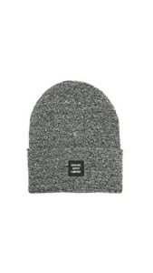 herschel men's abbott beanie, heather black, one size