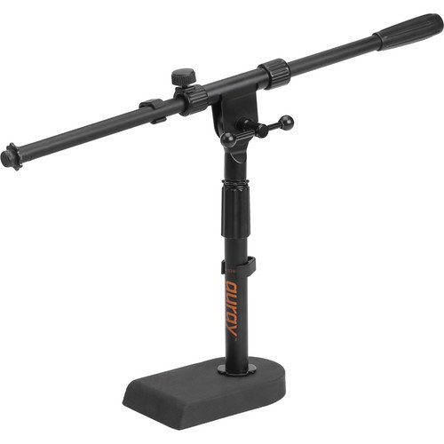 Auray MS-5340 Kick Drum/Guitar Amp Microphone Stand with Boom (Black)