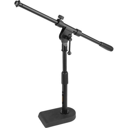 Auray MS-5340 Kick Drum/Guitar Amp Microphone Stand with Boom (Black)