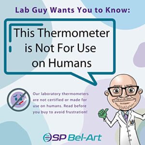 SP Bel-Art, H-B DURAC Calibrated Electronic Thermometer with Waterproof Sensor; -50/200C (-58/392F) (B60900-2700)