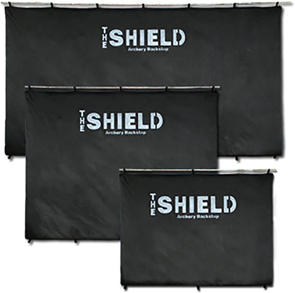 The Ultimate Archery Target BackStop Back Stop (Black, 6'x6')