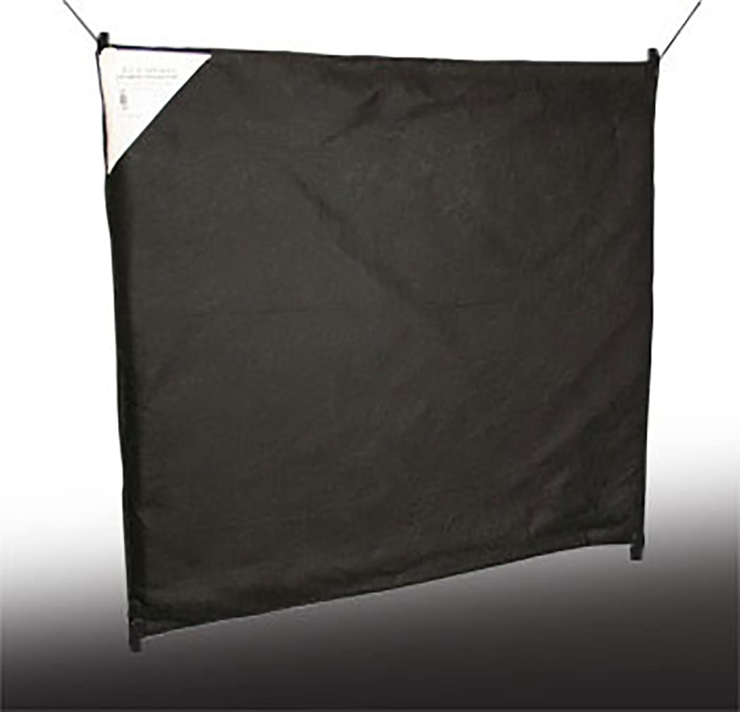 The Ultimate Archery Target BackStop Back Stop (Black, 6'x6')