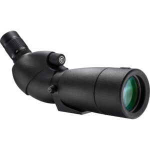 barska ab12356 level 20-60x65 waterproof spotting scope for target shooting and birding, black, model: ad12356