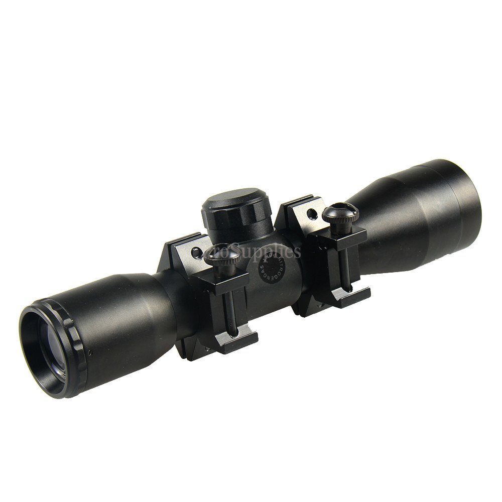 TACFUN Tactical Rangefingder Reticle Compact Scope/w Rings