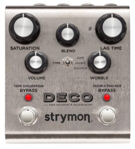 strymon deco tape saturation & doubletracker pedal