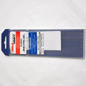 Miller Weldcraft WL2040X7 2% Lanthanated Tungsten Electrode .040 X 7"