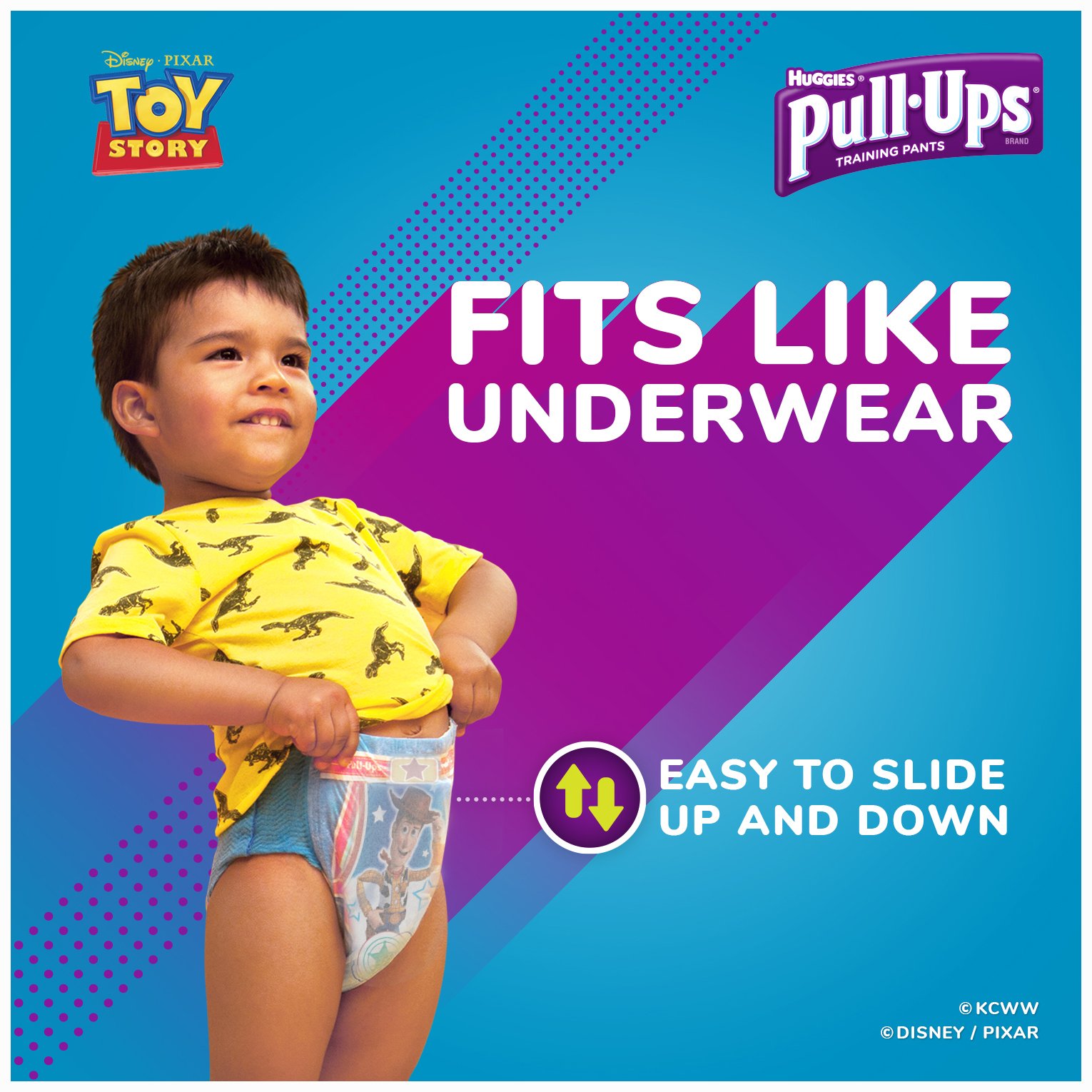 Huggies Pull-Ups Nighttime Training Pants - Boys - 3T-4T - 44 ct