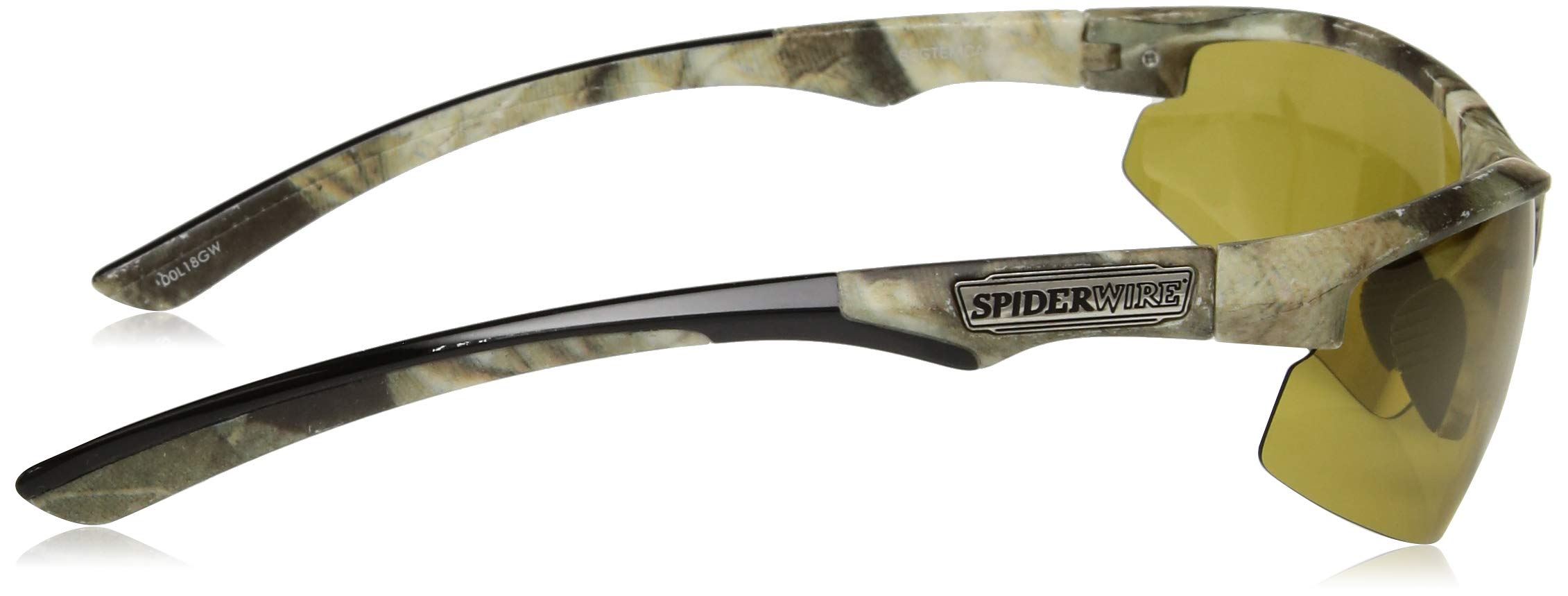 SpiderWire Terror Eyes Sunglasses Matte Camo/Amber, Large-X-Large