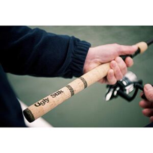 Ugly Stik 7’ Elite Spinning Rod, Single Piece Spinning Rod, 8-17lb Line Rating, Medium Heavy Rod Power, Extra Fast Action, 1/4-3/4 oz. Lure Rating